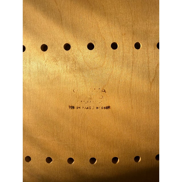 Wood Hans J. Wegner Ge 212 Oak Armchair for Getama, Denmark, 1975 For Sale - Image 7 of 8