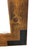 Industrial Rustic Industrial Lodge Style Wall Mirror W/Metal Brackets For Sale - Image 3 of 6