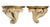 Chinoiserie Corbel Wall Sconce Shelves - Extra-Large Pair Antique Style For Sale - Image 3 of 11