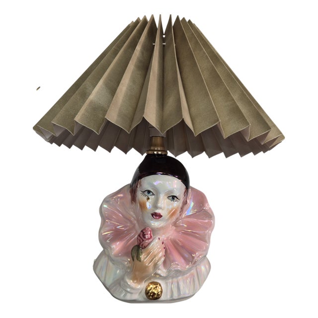 Vintage Pierrot Table Lamp, Italy, 1980s For Sale