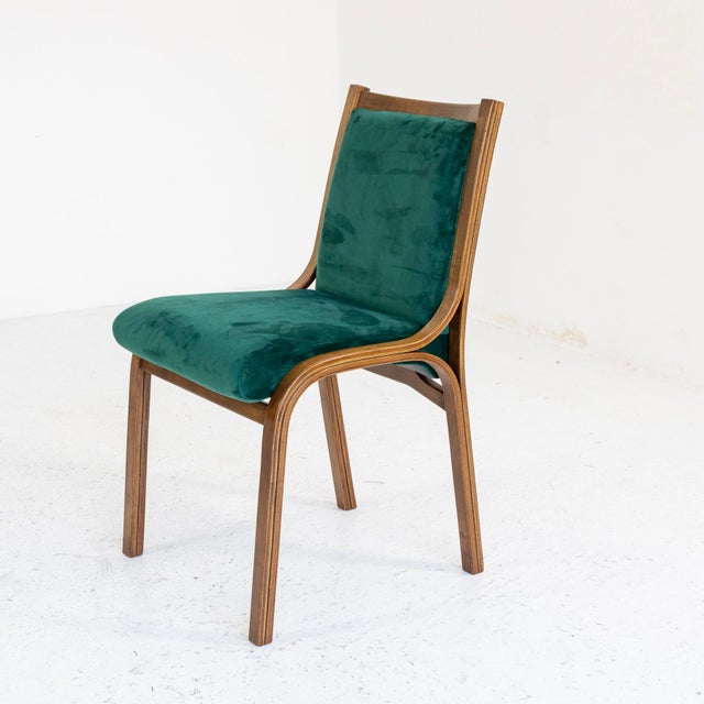 Cavour Chairs by Gregotti, Meneghetti and Stoppino for SIM, 1960s, Set of 4 For Sale - Image 4 of 8