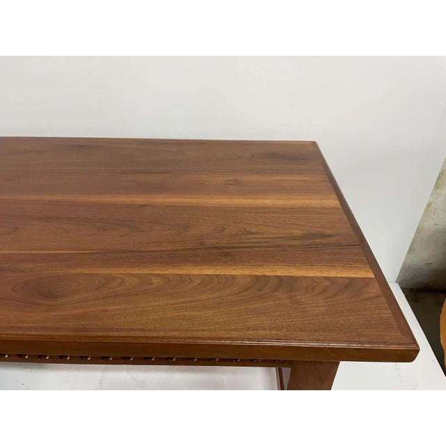 Extra Long Refectory Style Continental Walnut Table For Sale In Miami - Image 6 of 13