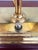 French Brass Tole Bouillotte Candlestick Lamp For Sale In Savannah - Image 6 of 11