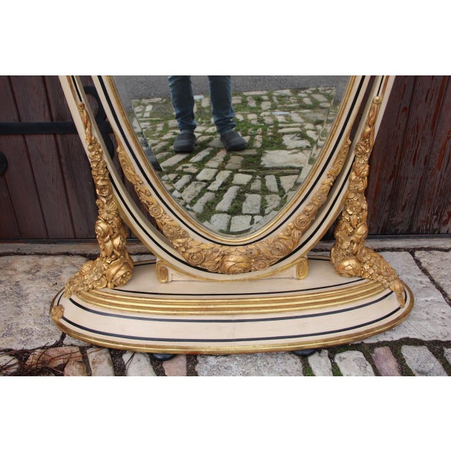 1910s Art Deco Mirror by Maurice Dufrene, 1918 For Sale - Image 5 of 12