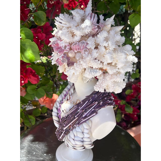 CSS 15" Diana Marble Bust For Sale In West Palm - Image 6 of 8