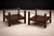 This pair of square side tables, produced in Brazil during the 1960s, exemplifies the understated elegance characteristic...