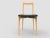 with a light solid wood structure, this chair is suitable for contemporary interiors, the chair’s proportions and...