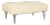 Model 1600 Leather Stool Cream White from Rolf Benz For Sale