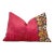 Hena Antique Mashru Tribal Lumbr Pillow For Sale