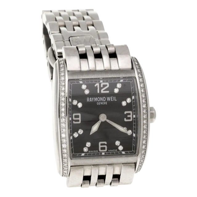 Raymond Weil Don Giovanni Diamond Steel Ladies Quartz Watch 5976 For Sale