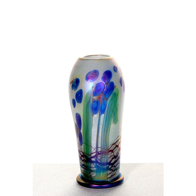 Iridescent Vase by Richard Rooze, 2014 For Sale - Image 9 of 12
