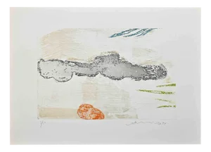 Hsiao Chin, Abstract Composition, Etching, 1977