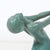 Green Art Deco Sculptural Onyx & Veria Green Marble Nude Flapper Signed Max Le Verrier For Sale - Image 8 of 17