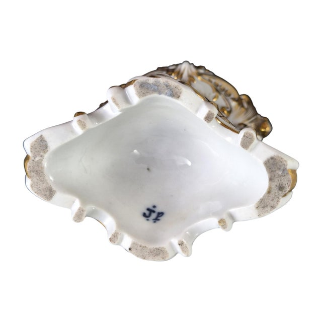 Fontainebleau Rococo Porcelain Vases from Jacob Petit, 1840, Set of 2 For Sale - Image 6 of 9