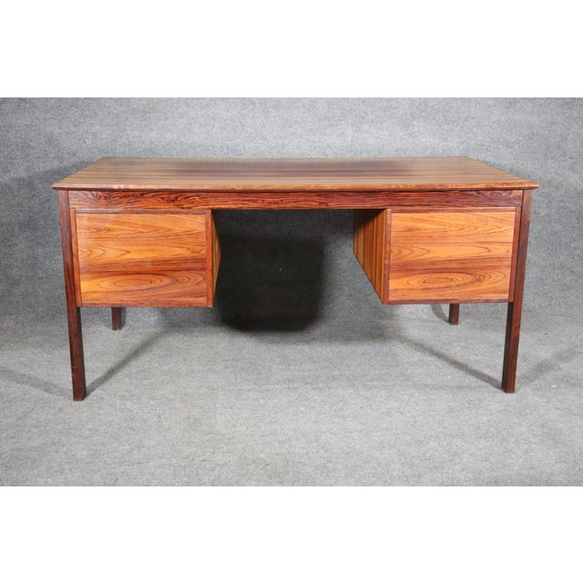 Mid-Century Modern Mid 20th Century Attributed to Farsø Stolefabrik Desk for Maurice Villency For Sale - Image 3 of 9