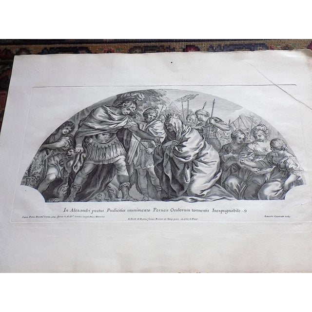 17th Century Authentic Antique 17th C. Large Folio Size Roman Triumphal Bas Relief Copperplate Engravings - Set of 9 For Sale - Image 5 of 14