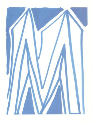 1991 'M' From 'Hockney's Alphabet' by David Hockney