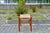 Orange Danish Teak Model GS60 Stool by Peder Kristensen for Glyngore, 1960s For Sale - Image 8 of 9