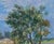Realism Ukrainian Impressionism Painting – Summer Rural Landscape, Soviet Art (1987) 40-50 For Sale - Image 3 of 6