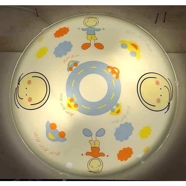 2000 - 2009 Vintage Children's Room Ceiling Lamp, 2000s For Sale - Image 5 of 7