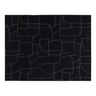 New Moroccan Professional Hand Knotted Wool Rug, 10x14'3 For Sale