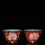 1970s Pair of Vintage Chinese Cloisonné Enamel Bowls With Peony Motif For Sale - Image 5 of 9