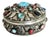 20th Century Egyptian Silver Jeweled Box For Sale