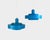 Blue Equator Pendant Lamps by Jo Hammerborg for Fog & Mørup, 1968, Set of 2 For Sale - Image 16 of 16