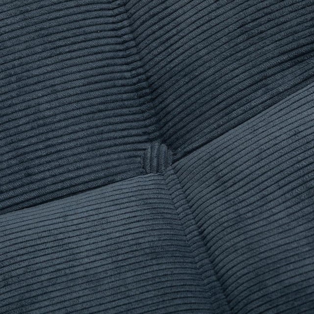 Togo Lounge Chair and Pouf in Grey Corduroy by Michel Ducaroy for Ligne Roset, 1973, Set of 2 For Sale - Image 18 of 18