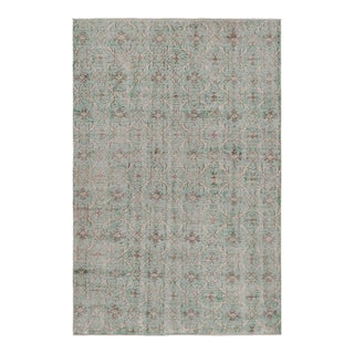 Vintage Zeki Müren Rug, With Geometric Patterns, From Rug & Kilim For Sale