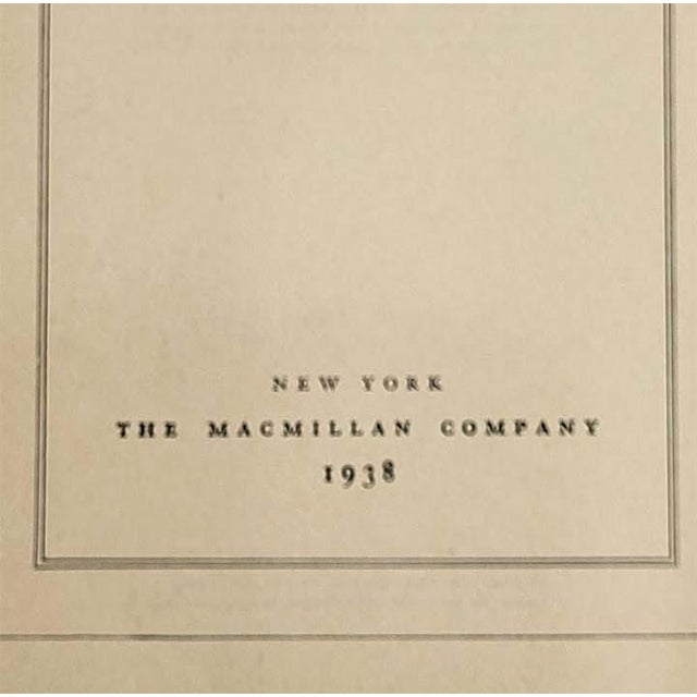 American Gone With the Wind Margaret Mitchell 1938 Hardcover Vintage Macmillan Copy Cloth Cover For Sale - Image 3 of 11