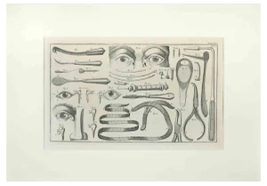 Lorenz Heister, Surgical Instruments, Etching, 1750