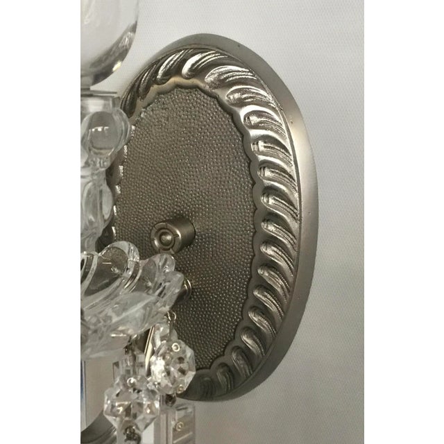 Victorian 1975 Victorian Sconce Pewter 1 Light For Sale - Image 3 of 4