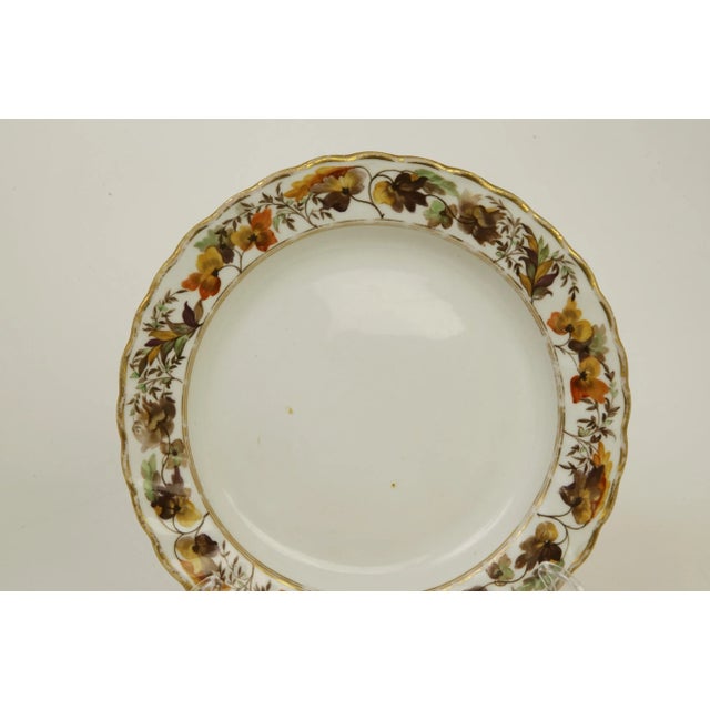 Metal 18thC Derby Plates - Longdon - 8 1/2" - A Pair - 1788-1806 - England For Sale - Image 7 of 10