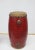 1950s Small Red Drums- a Pair For Sale - Image 4 of 5