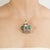 Victorian Vintage Neo-Victorian Art Inspired Natural Emerald Opal Tiara Crown Brooch Pendant in Silver For Sale - Image 3 of 13