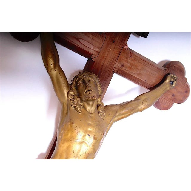 Large Antique Cross of Consecrated Church For Sale - Image 6 of 9