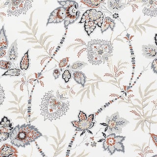 Sample - Schumacher Emperor's Vine Wallpaper in Neutral For Sale