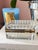 Vintage Clear Glass Casket Box With Scalloped Sides and Smooth Mounts For Sale In Kansas City - Image 6 of 9