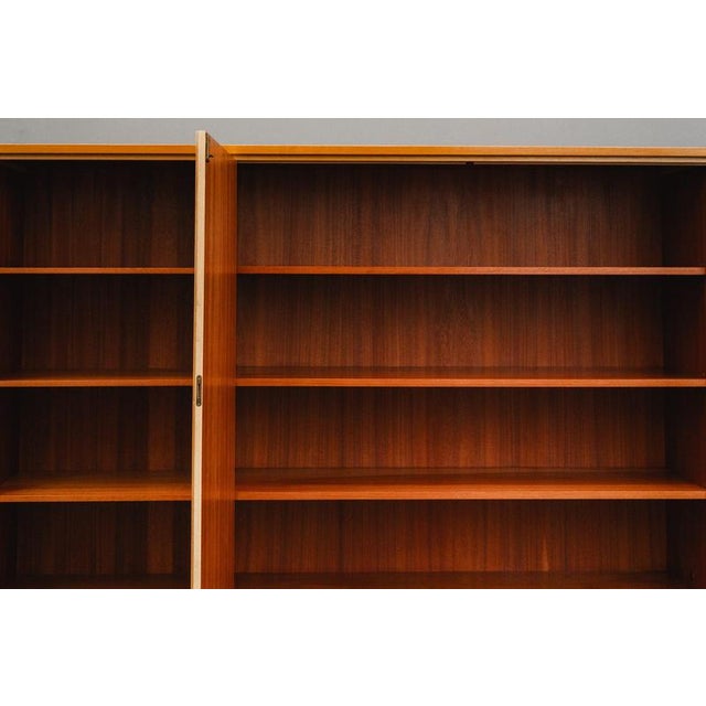 Mid-Century Sideboard in Brass and Pine For Sale - Image 13 of 18