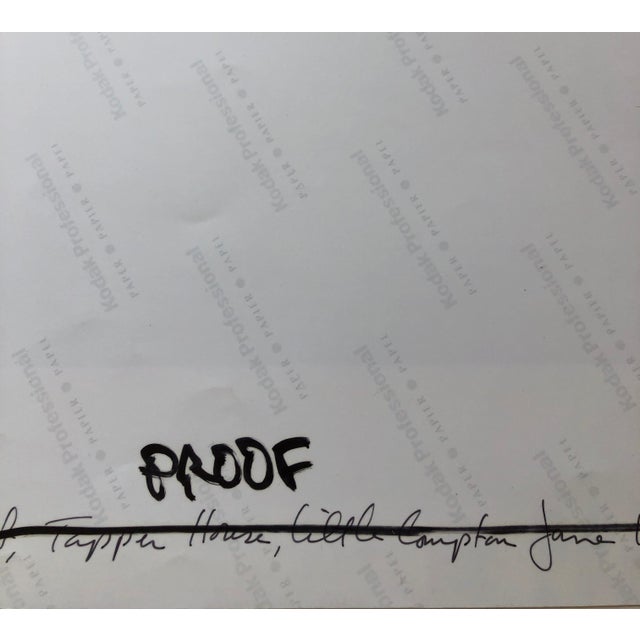 American Peter C. Jones 1, Beach Through Screen, Large Format Photo 24X20 Color Photograph Beach House RI, 1999 For Sale - Image 3 of 5