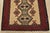 1990s Baloch Rug 2′ X 2’10” Ivory Wool Vintage Tribal Hand-Knotted Oriental Carpet For Sale - Image 5 of 7