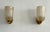 Metal Large Italian Art Deco Style Murano Glass and Brass Wall Lights, 1990s, Set of 2 For Sale - Image 7 of 17