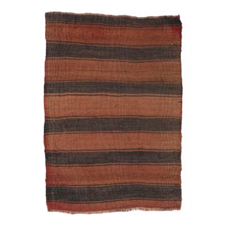 Vintage Mini Decorative Kilim Rug - 1`10″ X 2`7″ For Sale