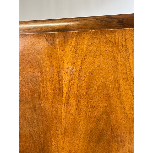 Vintage Art Deco English Burl Walnut Armoire / Wardrobe by Durable Suites LTD For Sale - Image 16 of 16