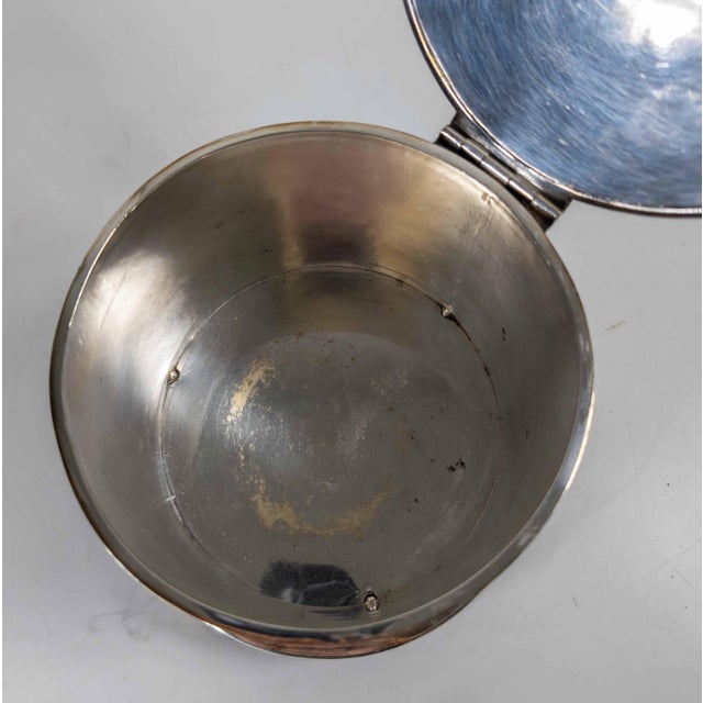 19th Century English Sheffield Silverplate Biscuit Jar For Sale - Image 9 of 15
