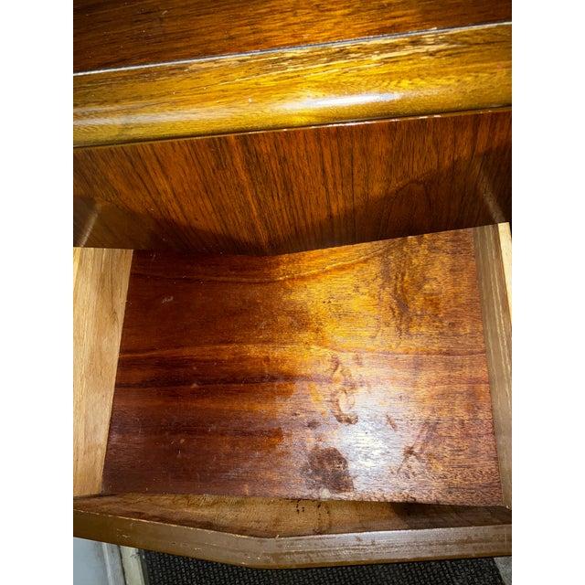 Mid Century Modern Diamond Front Nightstands For Sale - Image 12 of 18