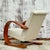 Vintage 1940s Plank Armchair After Andoux and Minet For Sale - Image 10 of 10