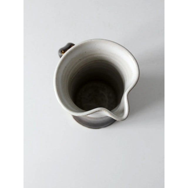 Vintage Studio Pottery Pitcher For Sale - Image 9 of 13