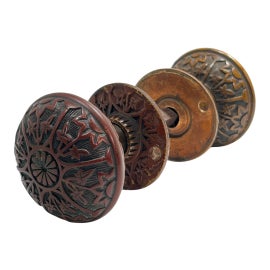 Example of Aesthetic Movement Door Knobs